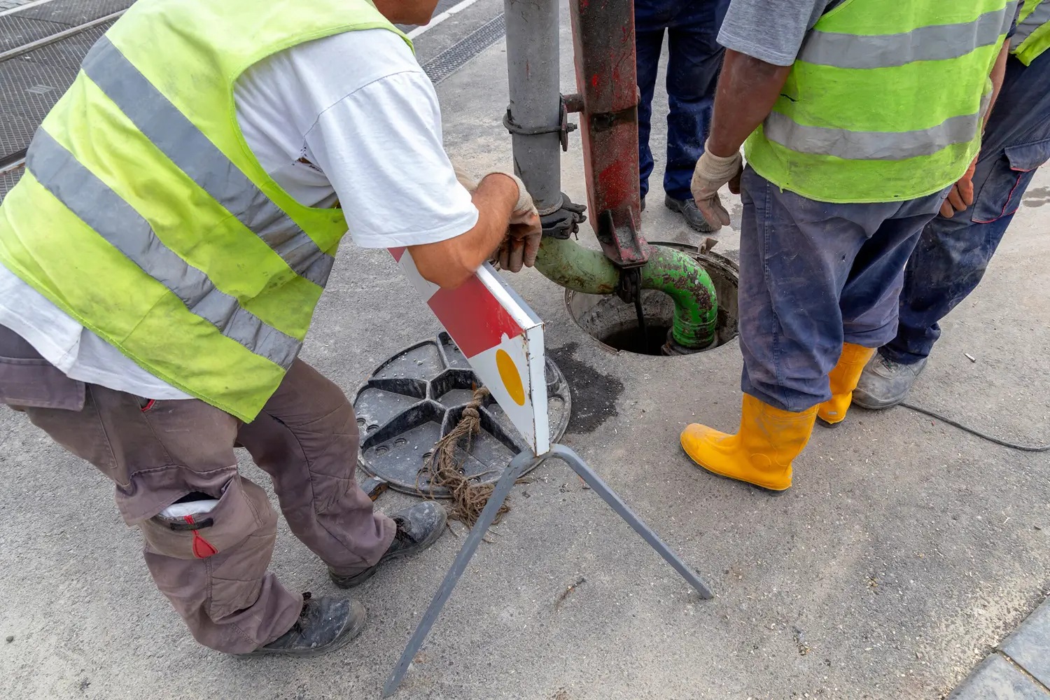 CCTV drain survey inspection in Buxted